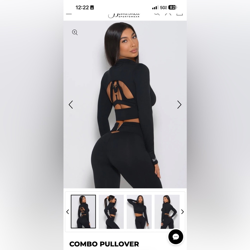 bombshell sportswear combo pullover - image 1